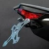 EVOTECH ESTR-0417 Kawasaki Z1000 Bj.`14-`18 Kennzeichenhalter österr.
