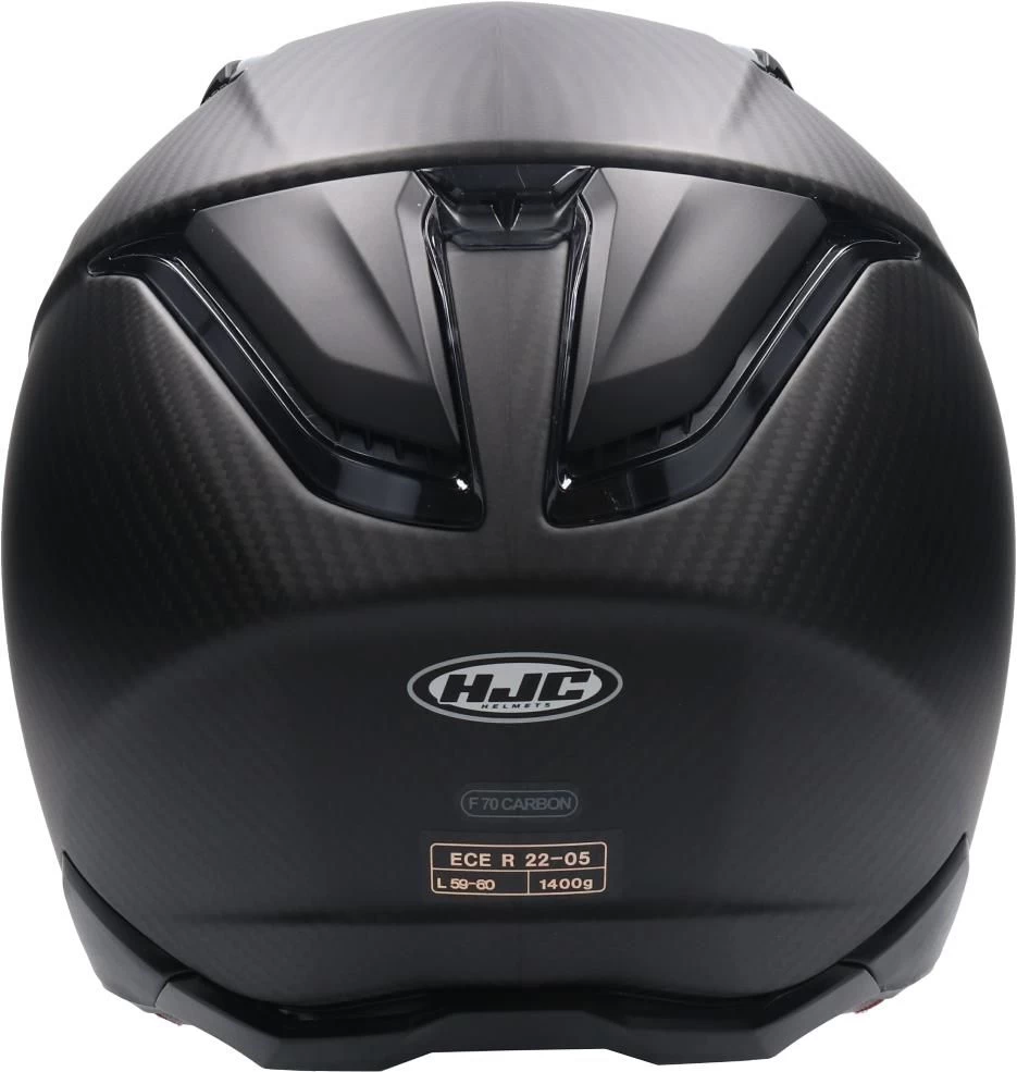 HJC F70 CARBON SOLID Integralhelm – Bild 5