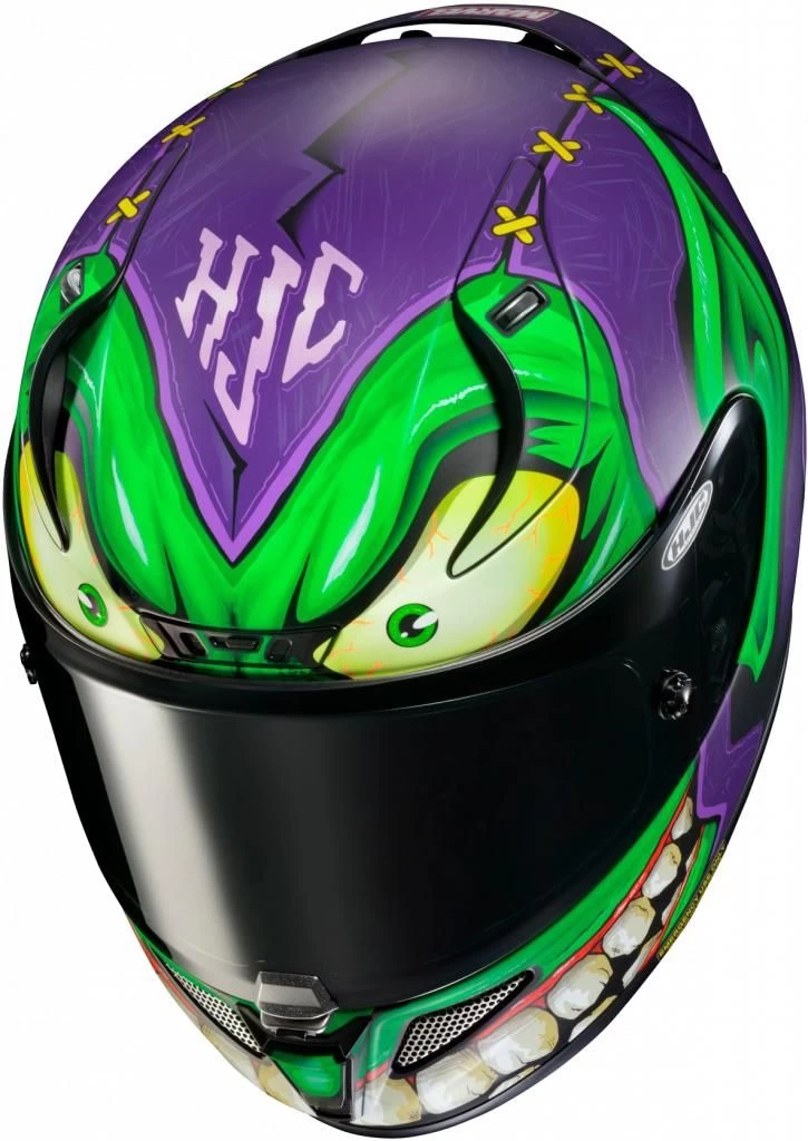 HJC RPHA11 GREEN GOBLIN MARVEL MC48SF Integralhelm – Bild 2