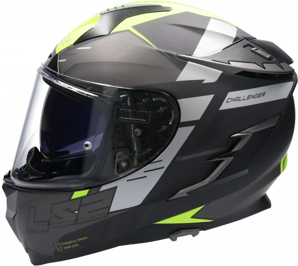LS2 FF327 CHALLENGER ALLERT Integralhelm – Bild 2