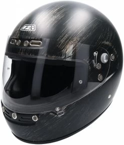 NZI STREET TRACK 4 BLACK OXYD Integralhelm