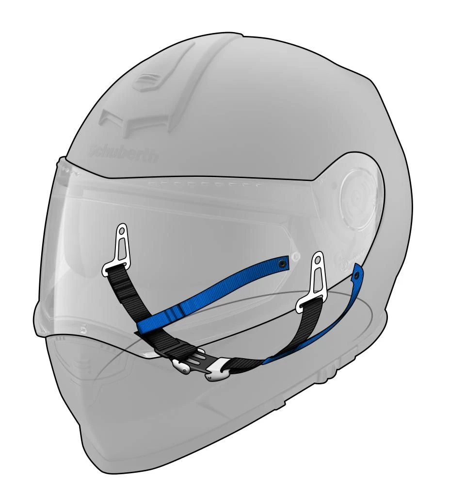 SCHUBERTH S2 HALTESCHEIBE FÜR ABSCHLUSSKANTE – Bild 5