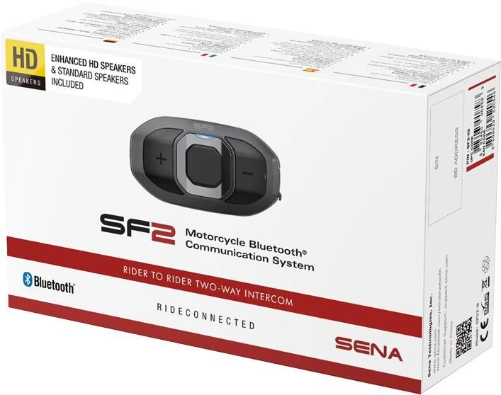 SENA SF2 EINZEL Sprechanlage + HD-Lautsprecher V03 – Bild 3