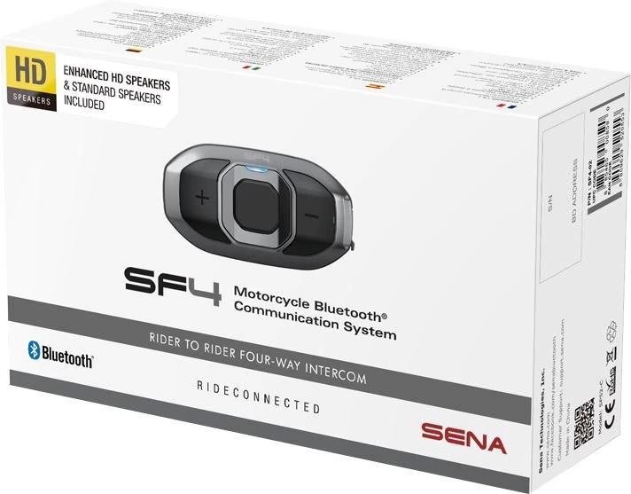 SENA SF4 EINZEL Sprechanlage + HD-Lautsprecher – Bild 3