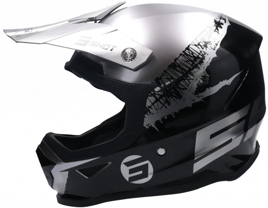 SHOT FURIOUS STORM CHROME Helm – Bild 2