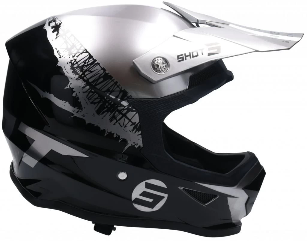 SHOT FURIOUS STORM CHROME Helm – Bild 3